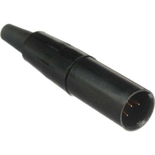 Remote Audio TA4M-B 4-Pin Male Mini-XLR Connector