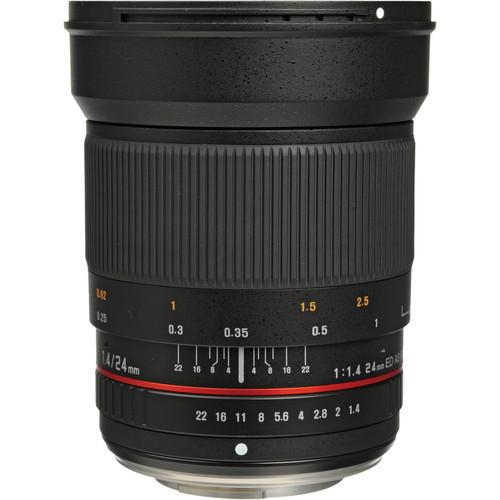 Rokinon 24mm f 1.4 Aspherical Wide Angle Lens for Olympus