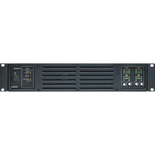 Ashly ne4250 4-Channel Network Enabled Amplifier with ProTea DSP