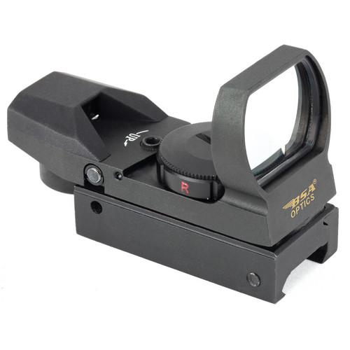 BSA Optics PMRGBS Panoramic Sight with Red, Green & Blue Dot Reticles