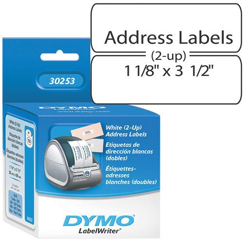 Dymo LabelWriter Address Labels White 1 1 8 x 3 1 2"