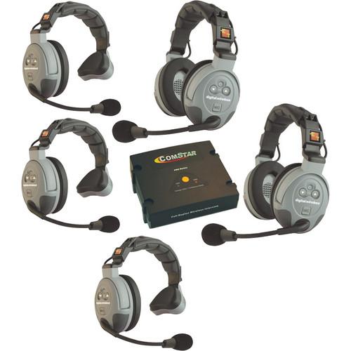 Eartec COMSTAR XT-5 5-User Full Duplex Wireless Intercom System