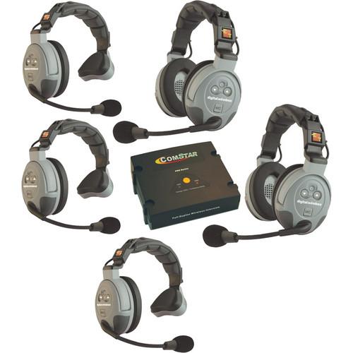 Eartec COMSTAR XT-5 5-User Full Duplex Wireless Intercom System
