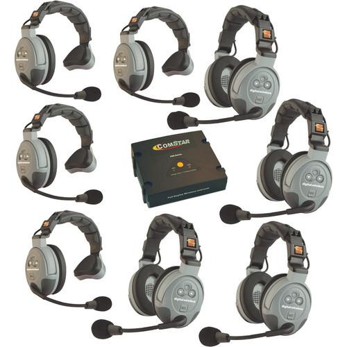 Eartec COMSTAR XT-8 8-User Full Duplex Wireless Intercom System