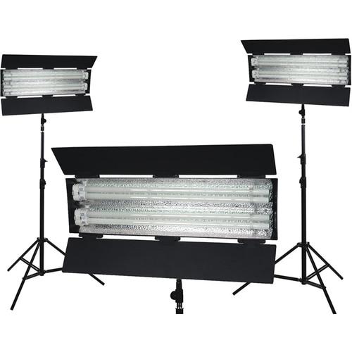 Flolight KIT-FL-110AW 3-Point Lighting Kit