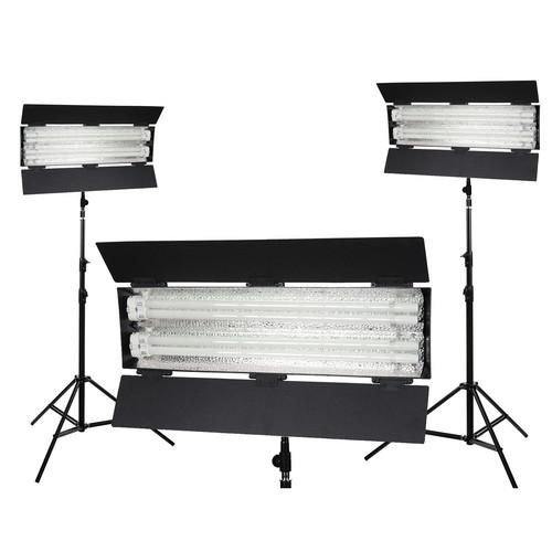 Flolight KIT-FL-110HM3 3-Point 5400K Lighting Kit