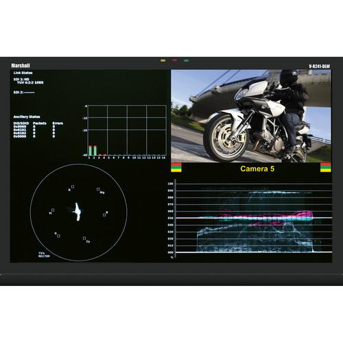 Marshall Electronics V-R241-DLW Dual Link Desktop Rack Mount Monitor