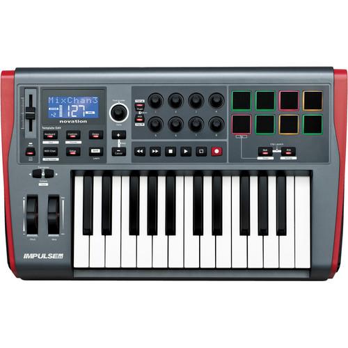 Novation Impulse 25 - USB MIDI Keyboard