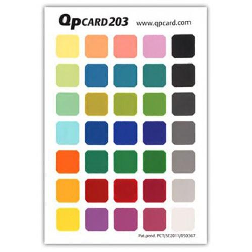 QP Card QP Color Reference Card