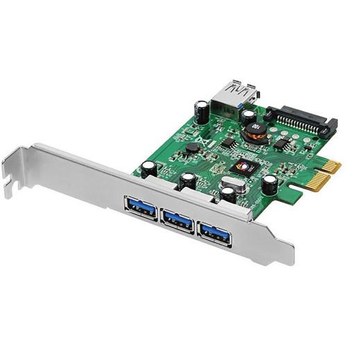 SIIG DP USB 3.0 4-Port PCIe i e Adapter Card