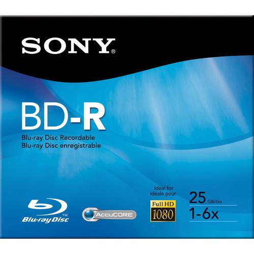 Sony 25 GB BD-R Recordable Disc