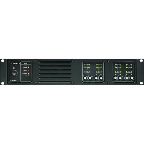 Ashly ne8250 8-Channel Network Enabled Amplifier with Protea DSP
