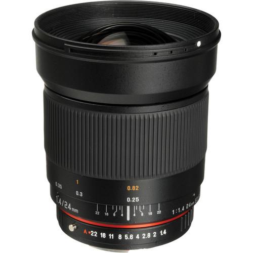 Bower 24mm f 1.4 Wide-Angle Lens for Pentax