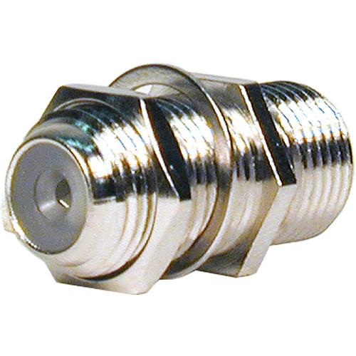 Comprehensive "F" Jack to Jack Barrel Chassis Mount Video Connector