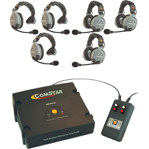 Eartec XT-Plus Com-Center with Interface and 6 COMSTAR Headsets