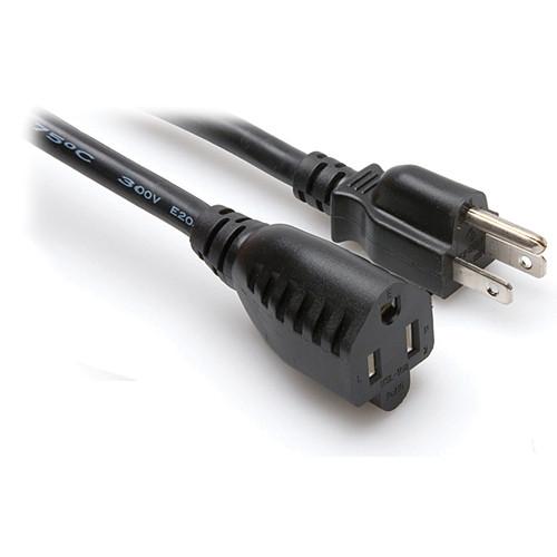 Hosa Technology NEMA 5-15R to NEMA 5-15P Power Extension Cord- 8