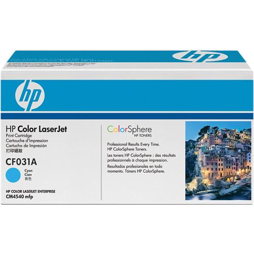 HP Cyan Laserjet Print Cartridge For CM4540 Series