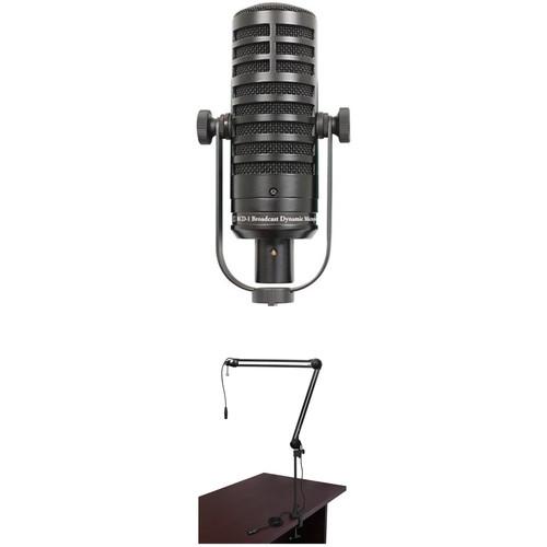 MXL BCD-1 Live Broadcast Dynamic Microphone Podcaster Package