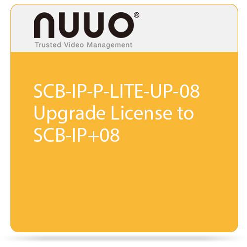 NUUO SCB-IP-P-LITE-UP-08 Upgrade License to SCB-IP 08
