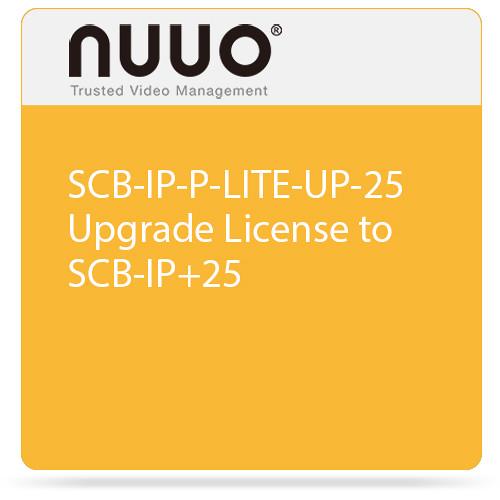 NUUO SCB-IP-P-LITE-UP-25 Upgrade License to SCB-IP 25