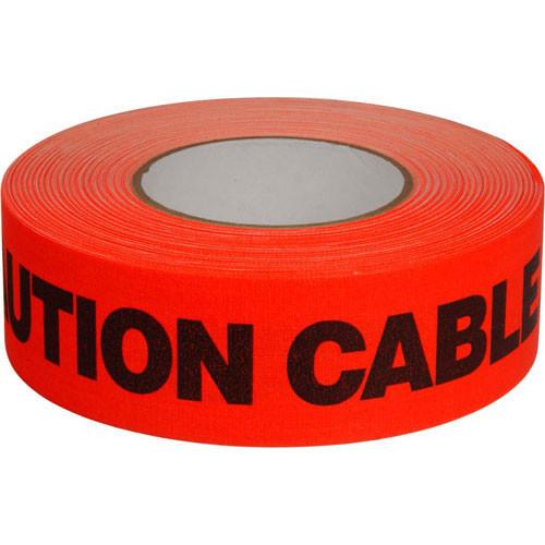 Permacel Shurtape Permacel Shurtape Caution Tape - Fluorescent Orange 2" x 50 yd