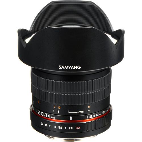 Samyang 14mm f 2.8 ED AS IF UMC Lens for Canon EF