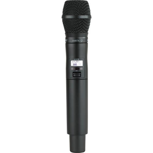 Shure ULXD2 Handheld Transmitter with SM87A Microphone Capsule