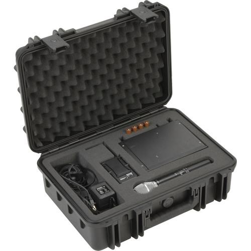 SKB Mil-Std Waterproof Case with Custom Interior for Shure SLX ULX BLX-R ULX-D QLX-D