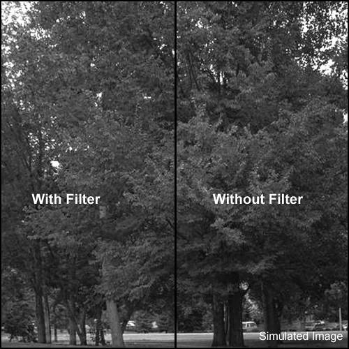 Tiffen 6.6x6.6" Blue #47 Glass Filter for Black & White Film