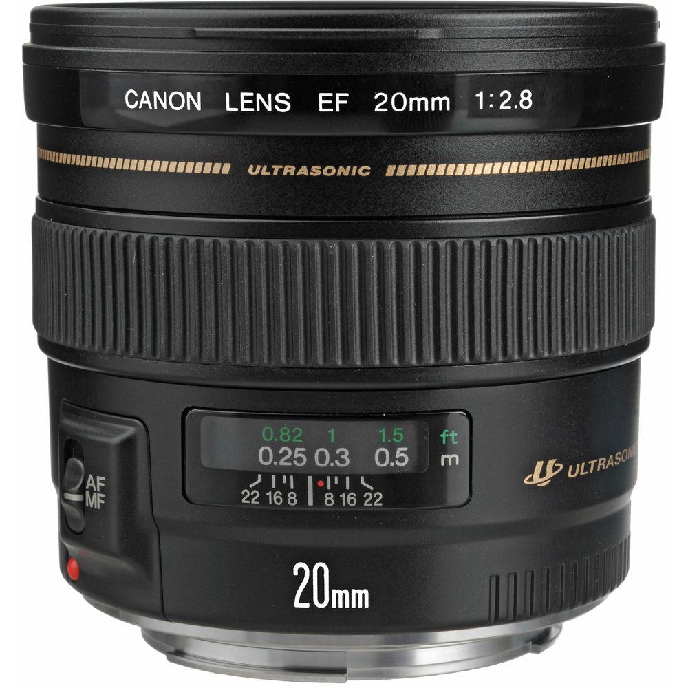 Canon EF 20mm f 2.8 USM Lens