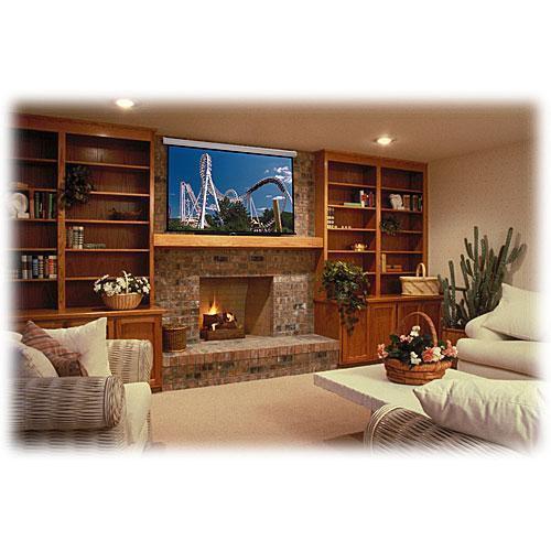 Draper Luma Manual Projection Screen - Wall or Ceiling Mounted - Non-Tensioned - 50 x 50" - 71" Diagonal - Square Format - Matte White