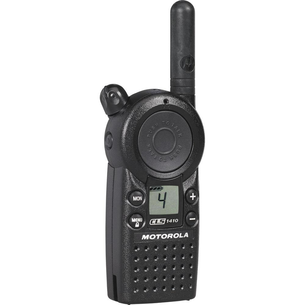 Motorola CLS1410 UHF 1 W 4-Channel 2-Way Radio, Motorola, CLS1410, UHF, 1, W, 4-Channel, 2-Way, Radio