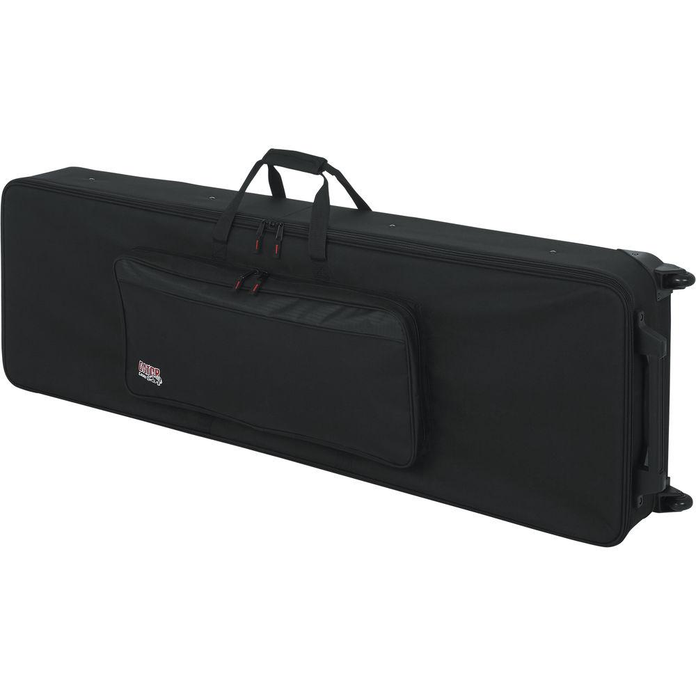 Gator Cases GK-88 Lightweight Keyboard Case with Wheels - for 88-Key Keyboards