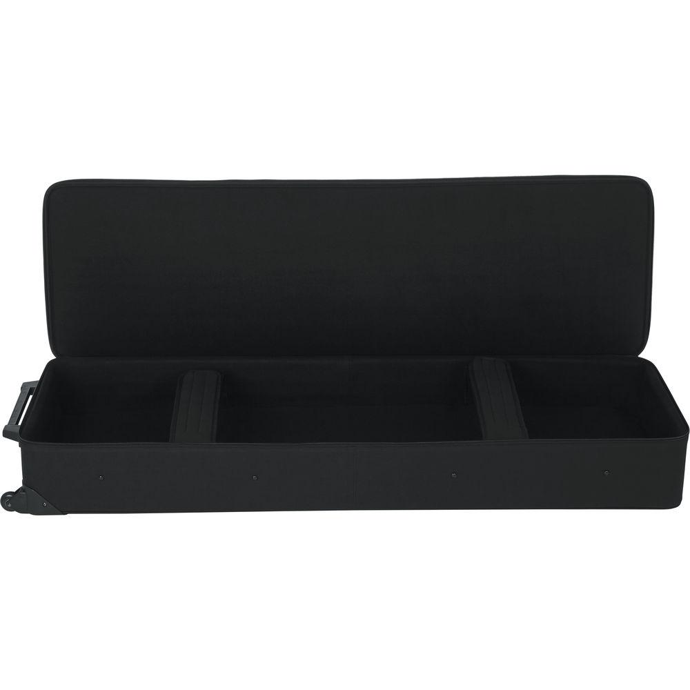Gator Cases GK-88 Lightweight Keyboard Case with Wheels - for 88-Key Keyboards