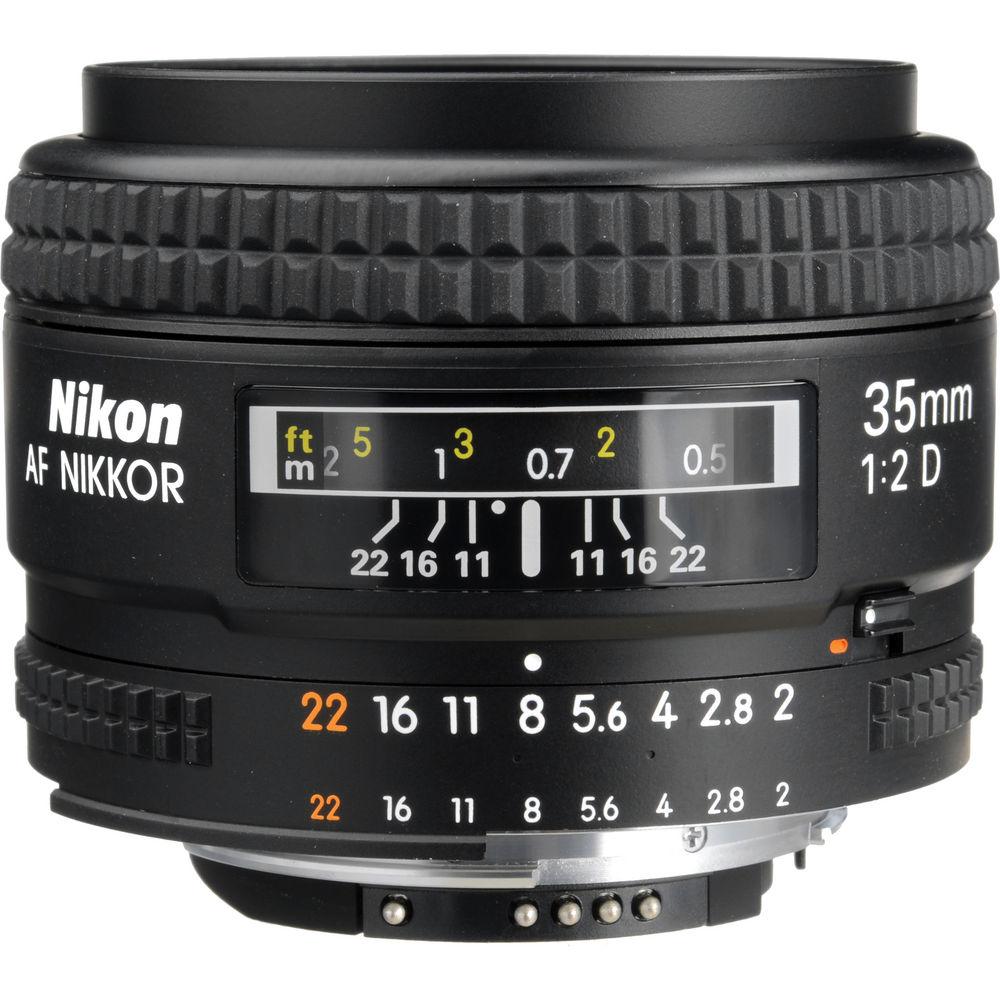 Nikon AF NIKKOR 35mm f 2D Lens
