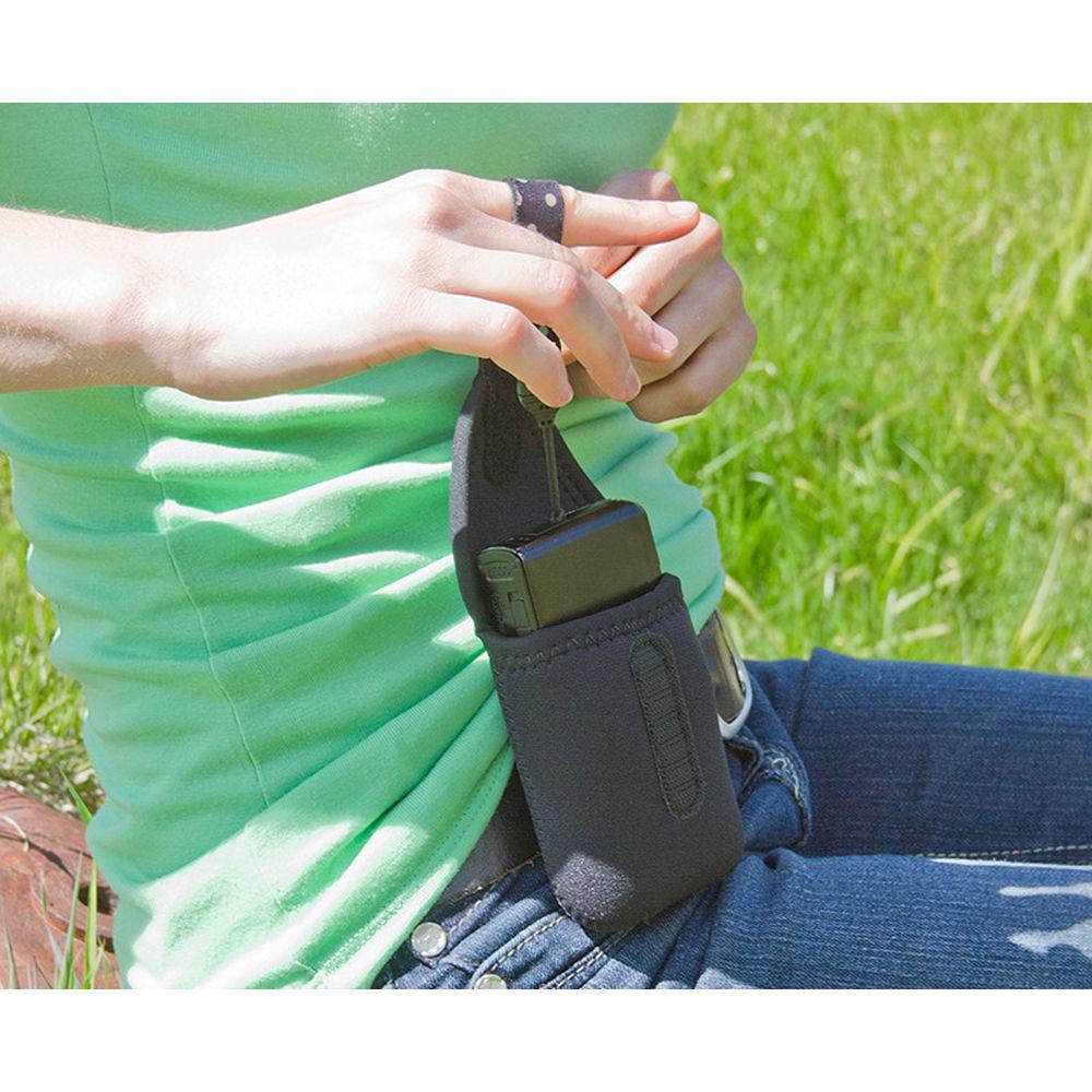 OP TECH USA Soft Photo Electronics Wide Body Pouch, Medium