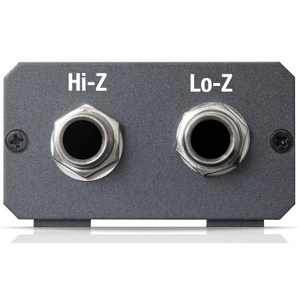 MOTU ZBox - Guitar Pickup Impedance Adapter