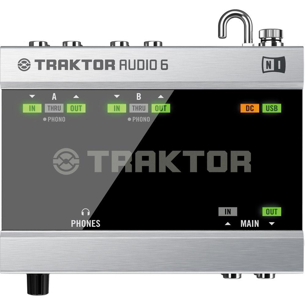 Native Instruments TRAKTOR Scratch A6 - AUDIO 6 DJ Advanced DJ Audio Interface and TRAKTOR Scratch Pro 2 DJ Software License