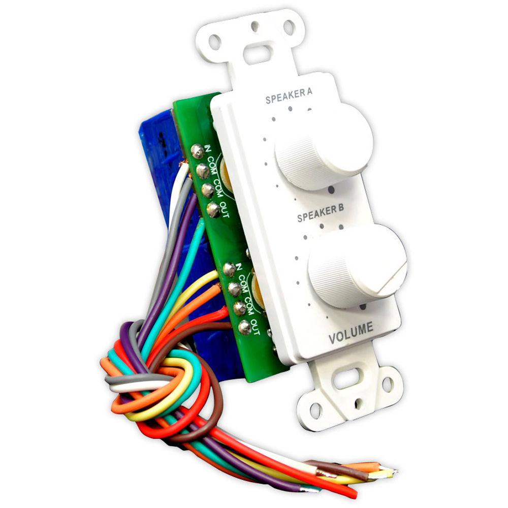 Pyle Pro In-Wall Dual Channel Stereo Volume Control