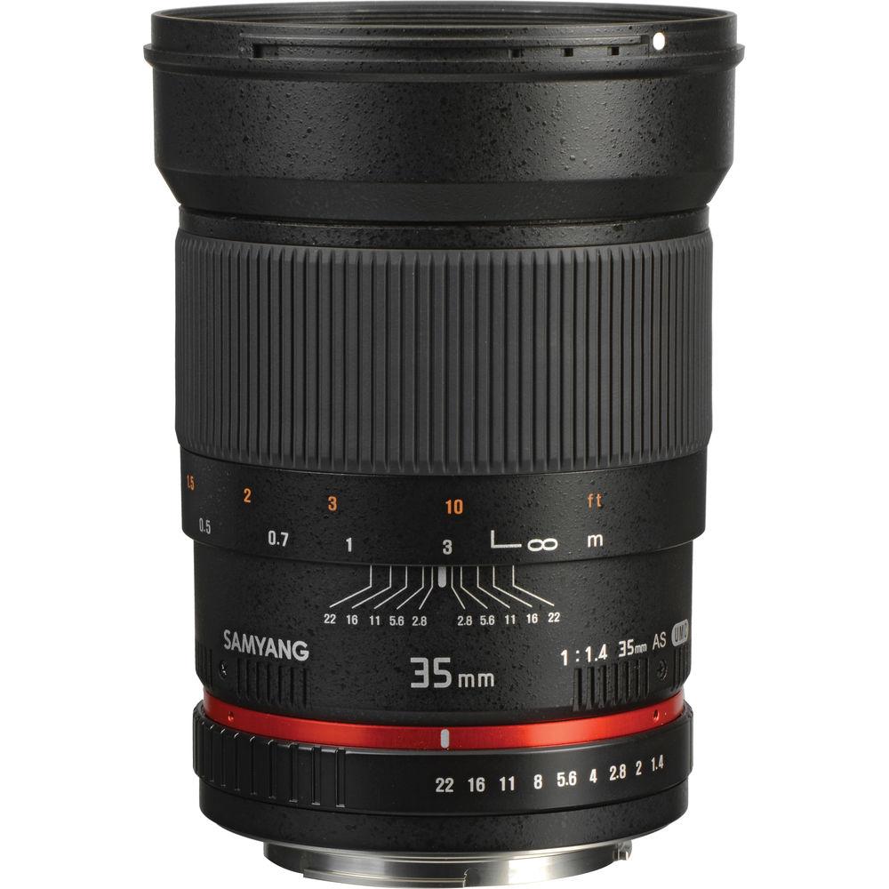 Samyang 35mm f 1.4 AS UMC Lens for Canon EF