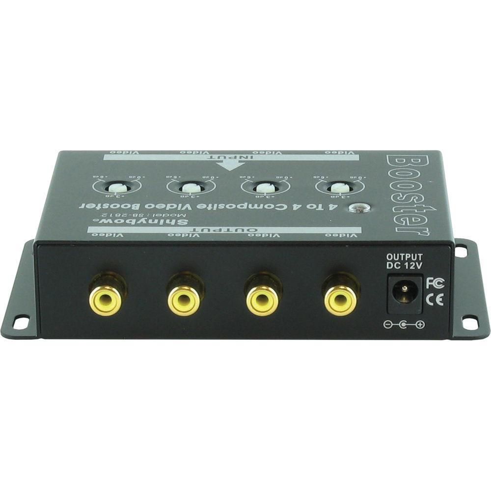 Shinybow SB-2812 4 x 4 Composite Video Booster