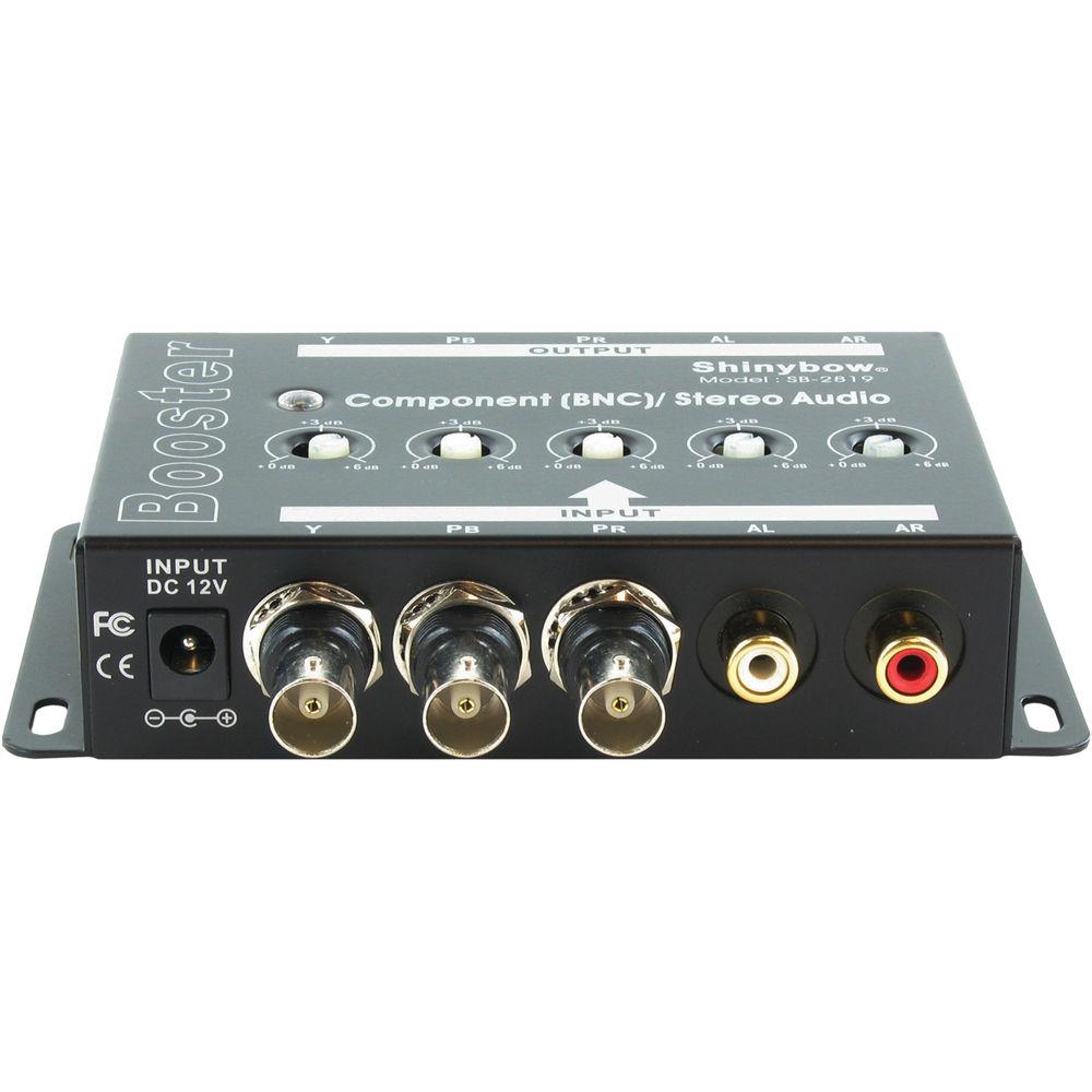 Shinybow SB-2819 1 x 1 Component Video and Audio Booster