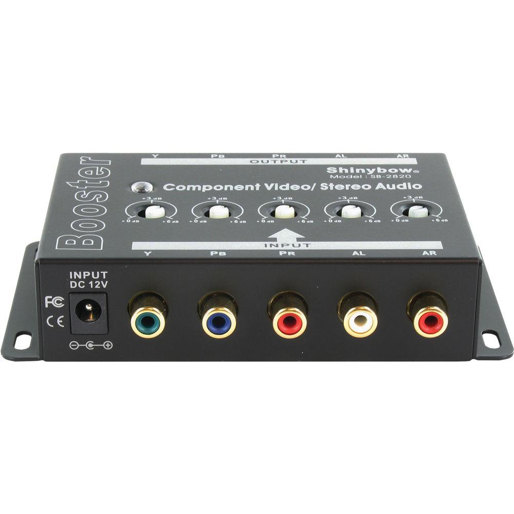 Shinybow SB-2820 1 x 1 Component Video and Audio Booster