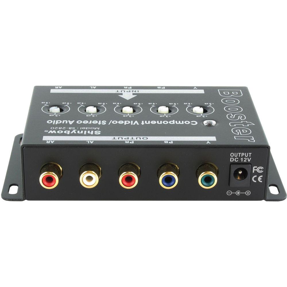 Shinybow SB-2820 1 x 1 Component Video and Audio Booster