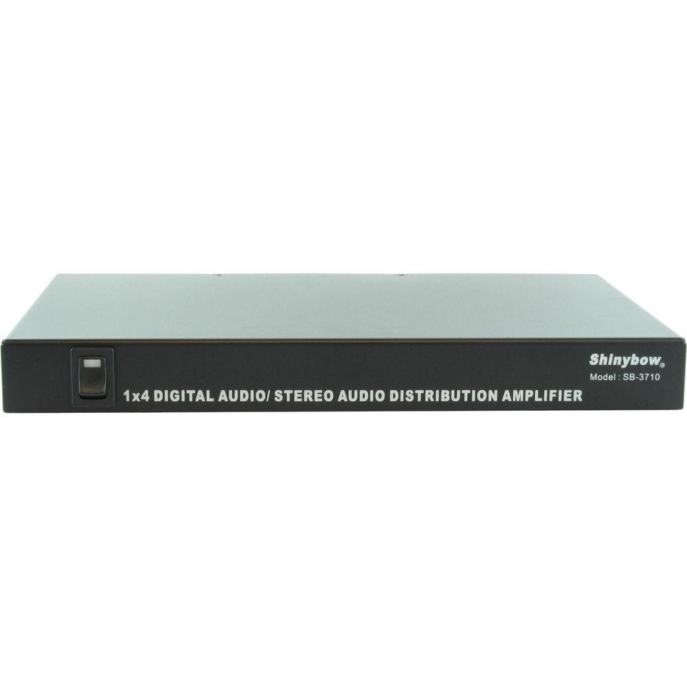 Shinybow SB-3710 1 x 4 Digital Video Audio Distribution Amplifier