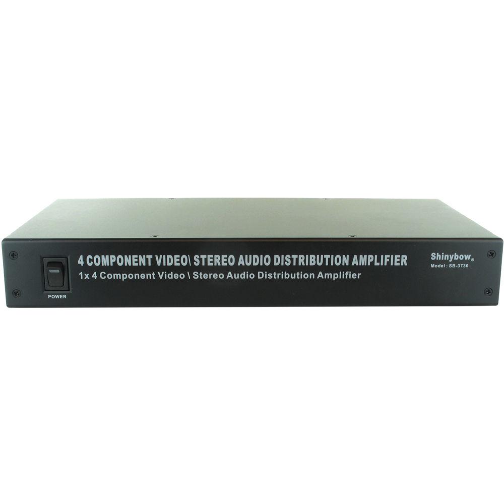 Shinybow SB-3730 1 x 4 Component-Audio Distribution Amplifier