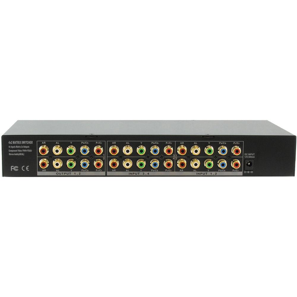 Shinybow SB-5470M 4 x 2 Component Video Matrix Routing Switcher