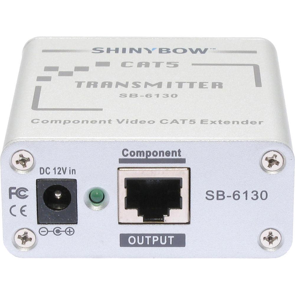 Shinybow SB-6130T CAT5 Component Video RGB YPbPr HDTV Transmitter