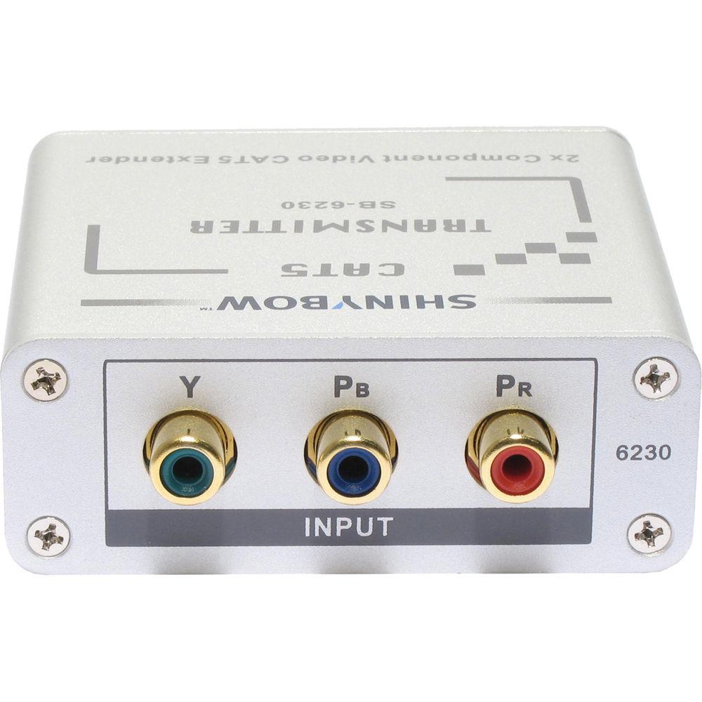 Shinybow SB-6230T CAT5 Component Video RGB YPbPr HDTV Transmitter