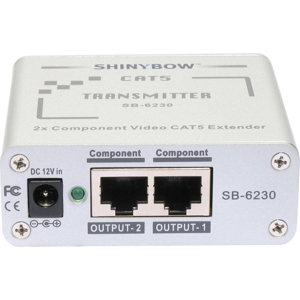 Shinybow SB-6230T CAT5 Component Video RGB YPbPr HDTV Transmitter